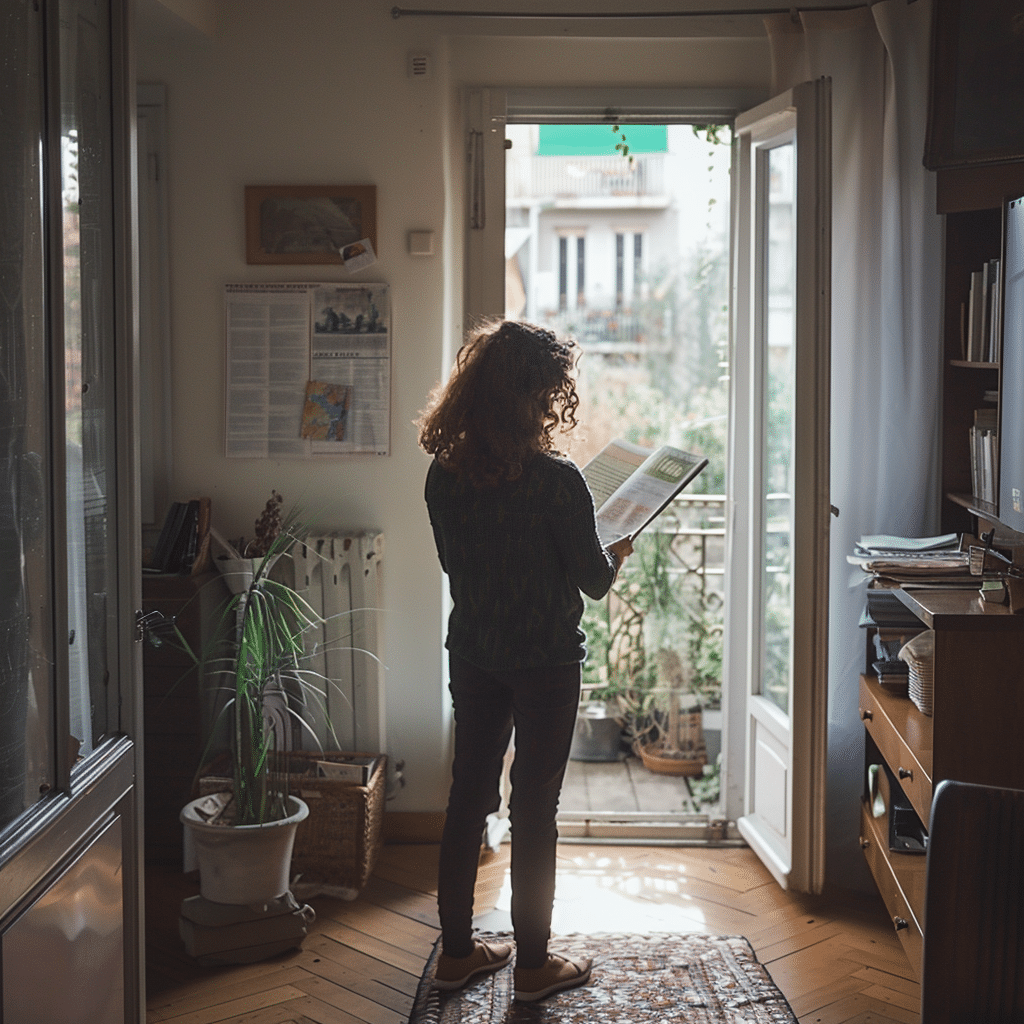 A Landlord Surveying Her Property